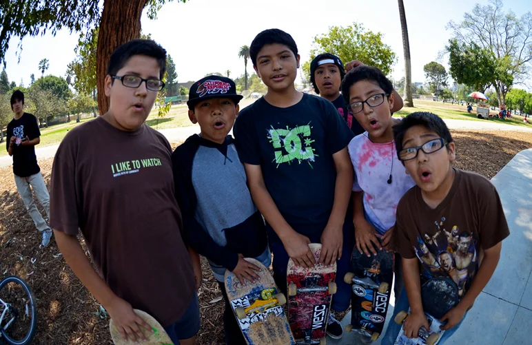 <!--dala153-->

It's day 3 of Damn Am Los Angeles and the kids are hyped!  Well kind of...at least some of them.