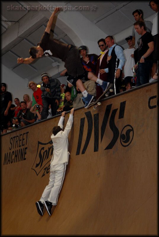 Rune Glifberg back lip over a carnie