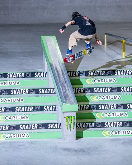 It's insane that a backside flip nosegrind down a 10 stair hubba doesn't get top 3 anymore. Either way Kurisu brought it out to play.

<!--damnamjapan2023besttrick-->