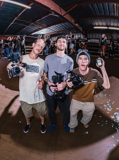 Jason, Frank, and Jonathan. The SPoT Media wrecking crew!