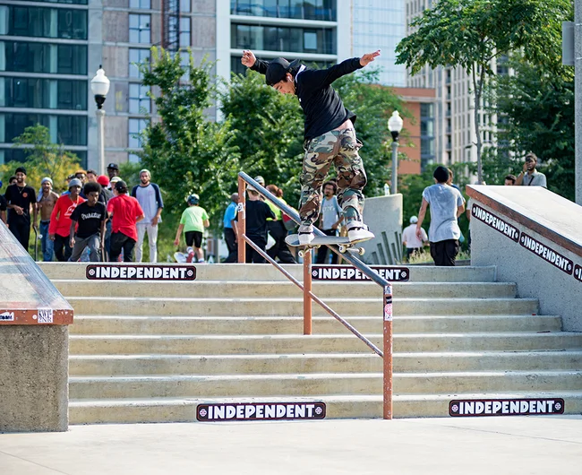 <!--dachi18bt-->

Angelo Caro gets Independent Best Trick started off with a Sugar Cane.
