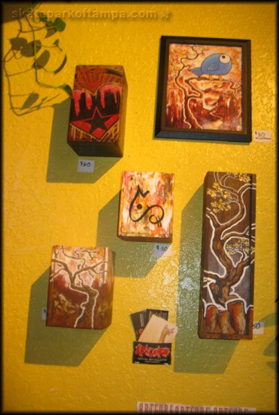Mike Goodwine and Cheeta Chad's art show