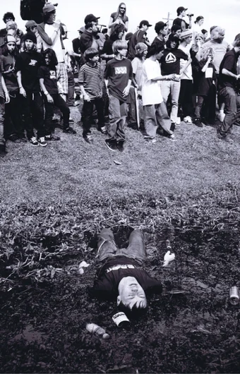 <!--moatphotos2018-->

If you look close, you can see a young David Gonzalez... This photo was shot by Mike Burnett (not sure what year) and we used it for the Moat Decks that will be for sale at The Bricks on December 21, 2018. There's a limited run of them and the new Barrel-Aged Moat Water, so get them while you can.