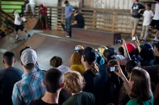 In the back, it look