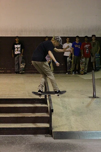 <!-- surfexpo2013 -->

We were here on a mission to have a good session, hang with the locals, and film some skating for our cruise control.