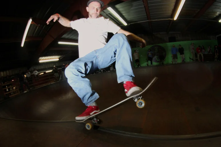 <!--ffombj-->

Brian Adams full speed ahead on this over the hip 5-0.
