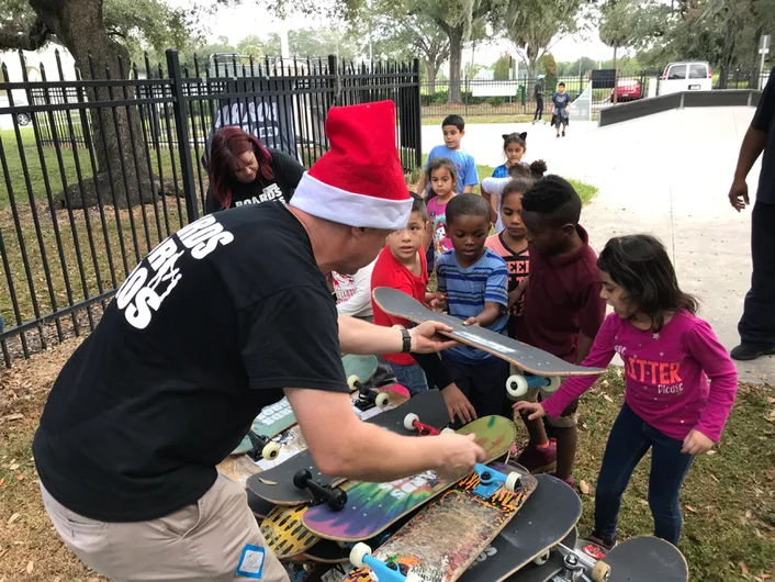 <!--b4bdesoto-->
Joel can't hand these out fast enough, but he handles it like a pro.