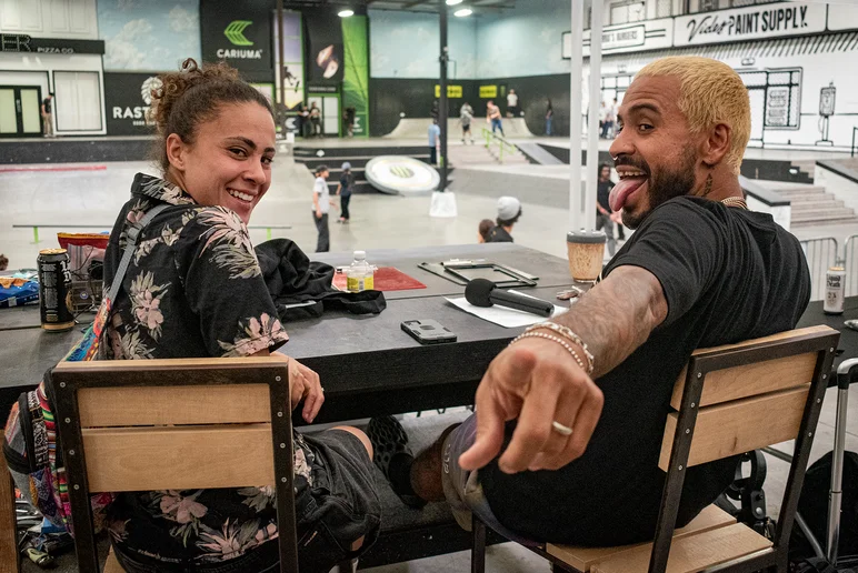 Thee ole’ tongue out finger pointer pose never fails.

<!--damnamla22practice-->