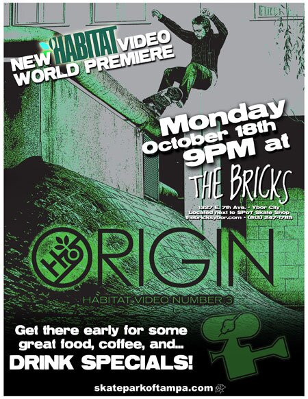 The Habitat video, Origin, premieres at The Bricks