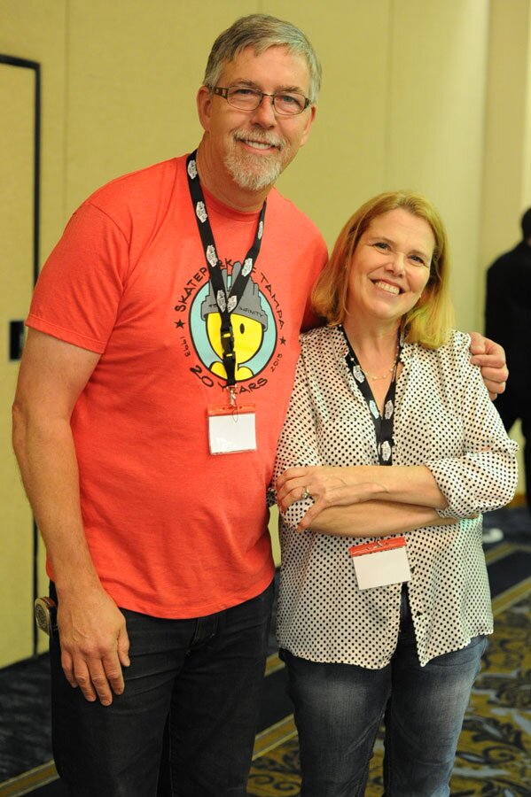 Paul Schmitt and Betsy Gordon