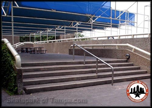 Tranquility Park Rail in Houston