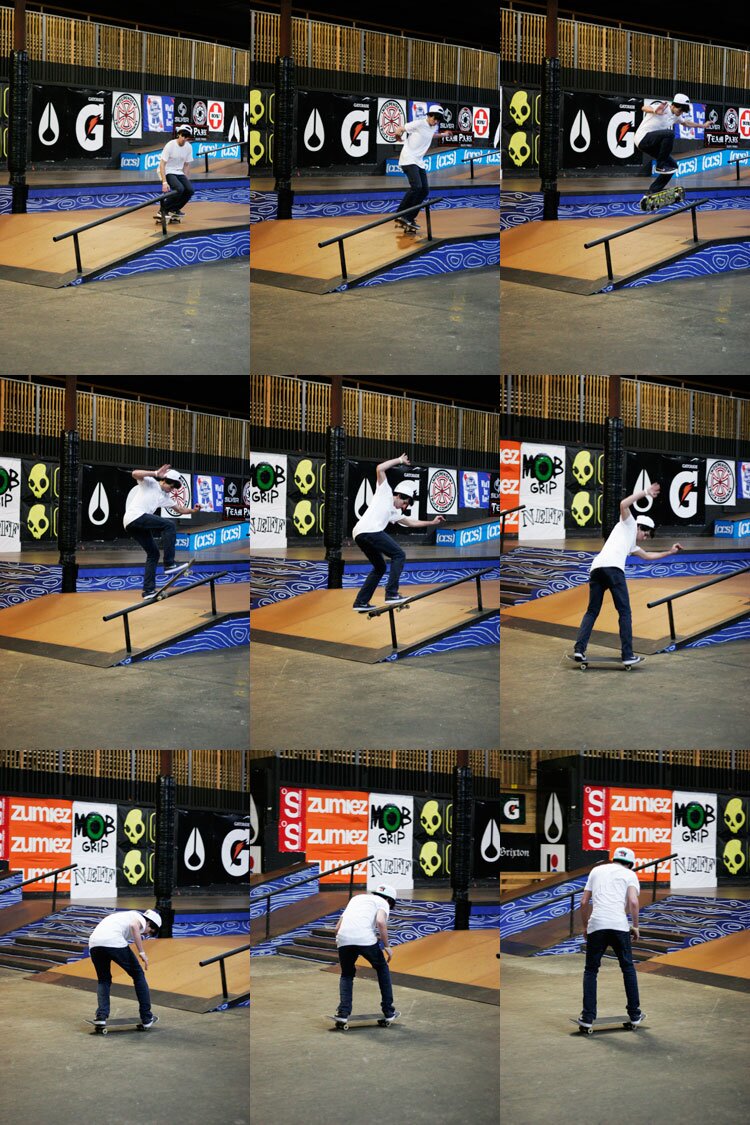 Jimmy Mastrocolo - bigspin frontside bluntslide