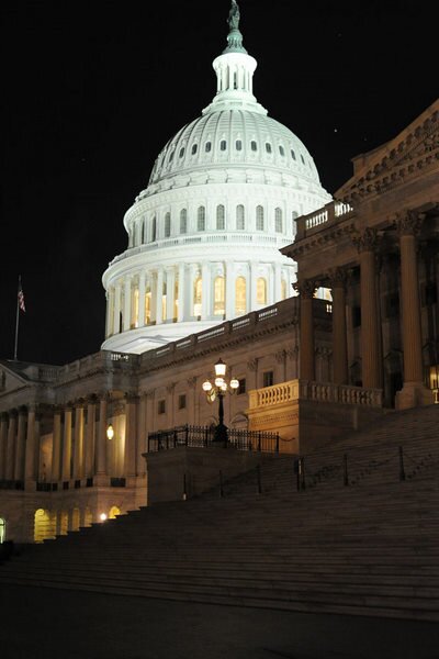 The Capitol Building was just down the street