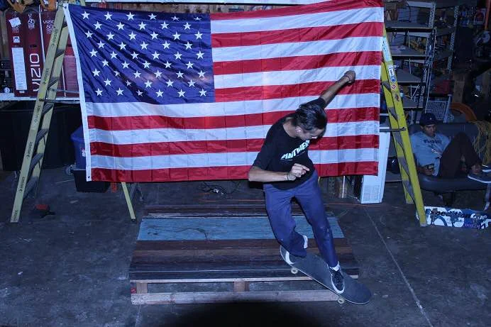 <!--spotusa-->

Alejandro had no problem at all dishing out this back smith, no problem at all.