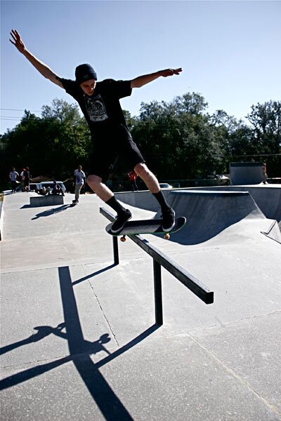 Jacob Krajewski, feeble on the rail