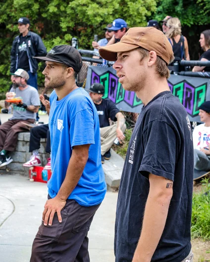 Pedro and Cody Chapman pondering their next move

<!--atl2023trip-->