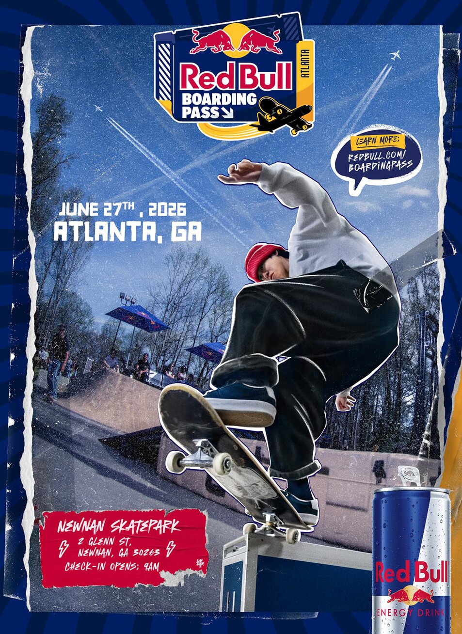 2026 Red Bull Boarding Pass Atlanta