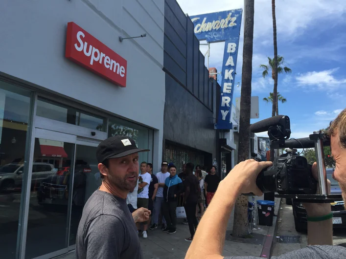 <!--lart15-->

We showed up at Supreme on the day they released their White Castle co-lab and there was line out the door. Thankfully Schaefer is connected and got us in VIP style. 