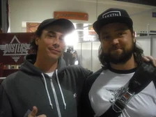 We arrived late on W