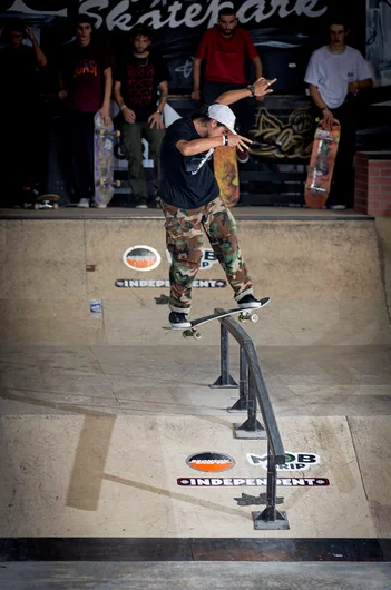 <!--dachi19finals-->

With enough Cannabis sponsors to open his own dispensary in Jan. 2020, Cris Lesh stomps out a high speed Switch Frontboard.
