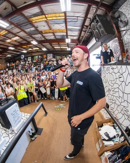 The comedy never ends with Taylor Clark.

<!--tampapro22finals-->