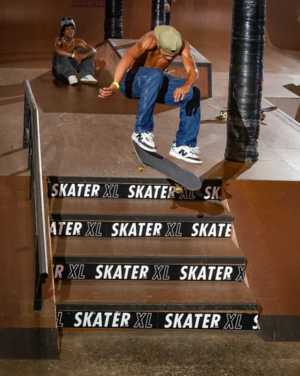 Sergio finished an insane Jam with this clean Frontside Flip.

<!--schoolsoutjam2023-->