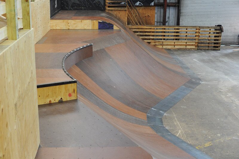 New 2013 Street Course at Skatepark of Tampa