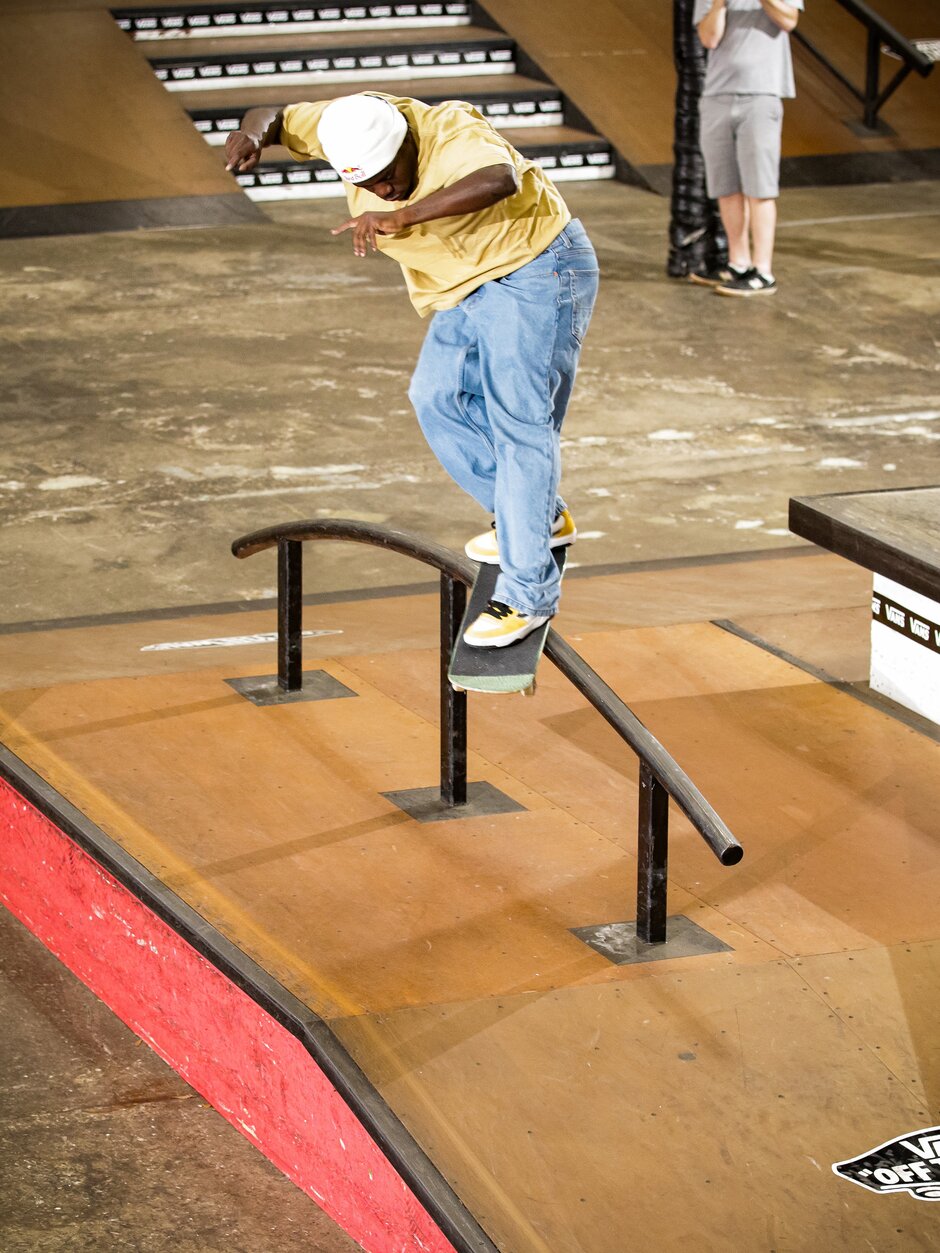 Zion Wright skated for the SPoT Team