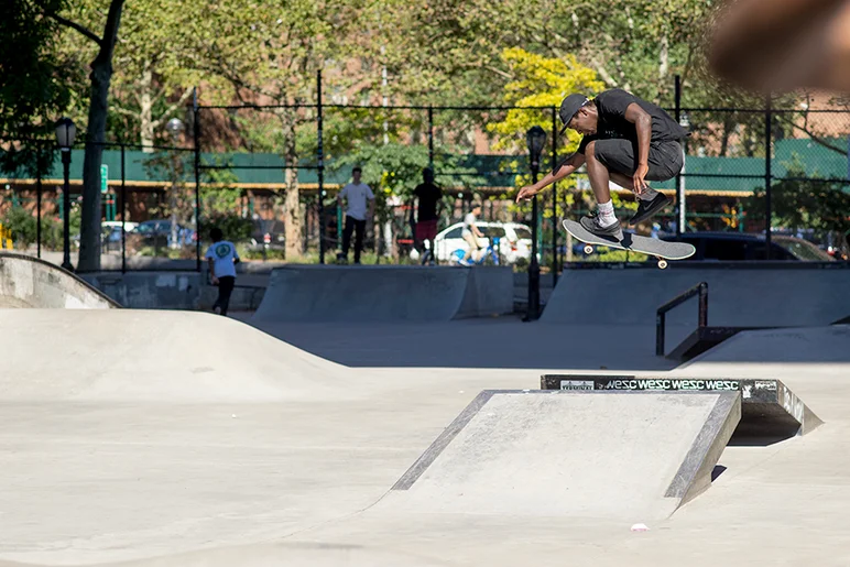 <!--danyc15-->

Zion Wright has a spring loaded hard flip. Up to the front foot every try and he can't even vote yet.