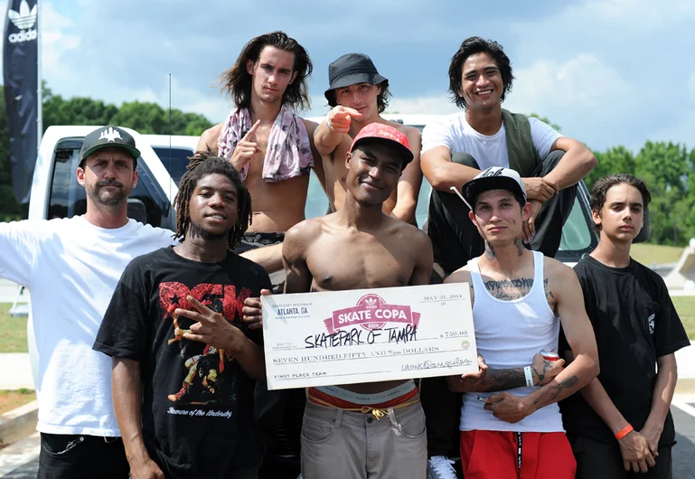 <!--Copa2014-->

Congratulations to Skatepark of Tampa for winning the Adidas Skate Copa. We'll be representing Tampa in the finals out in LA soon.











