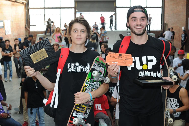 Yuri got second place in the Independent Best Trick with <a href=