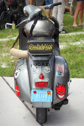 <!--campbellparkopening-->

This guy had the best stickers on his scooter.
