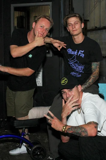 <!--etniesalbumpremiere-->
Inequality Alumni in the house! Derick G, Eric McKenney and Yonis Molina. If you haven't seen the Inequality video yet, <a style=