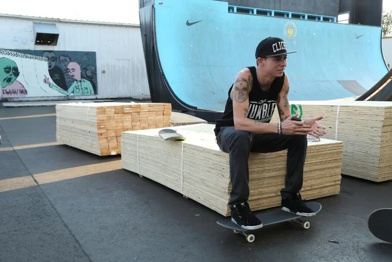 <!-- 2013coursedemo -->
Update within the update: SPoT local Yonis Molina is back at it after a gnarly foot injury.