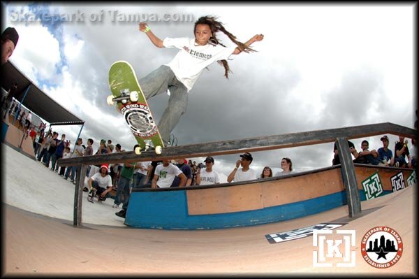 Nyjah Huston - backside tailslide