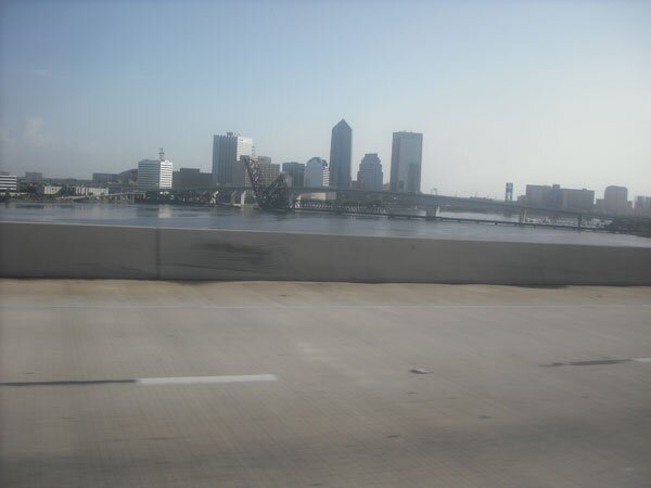 Just after 9am I was blazing through Jacksonville