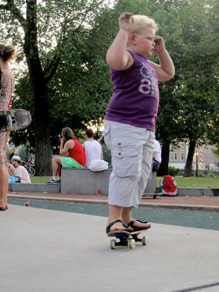 Lil' Chubs might grow up to be the next Euro-pro