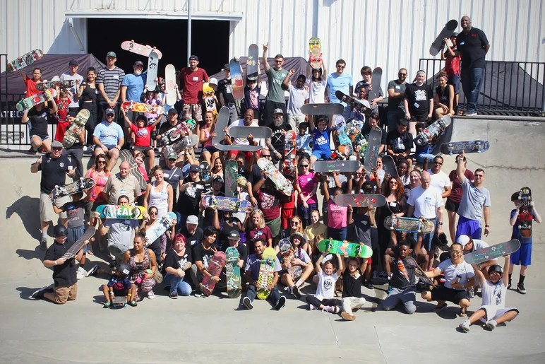 <!--mattwoodsday18-->
The first half of the day was complete, these kids are stoked, and hopefully we made a difference in their lives.