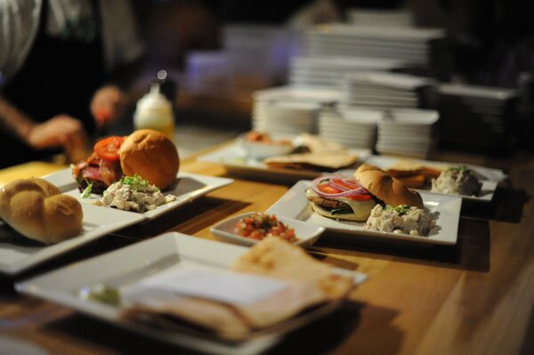 The kitchen in The Bricks was cranking out meals