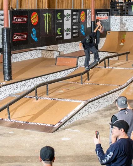 Kickflip crook pinched all the way to the end. Kelvin almost got the kickflip out too!

<!--tampapro22indybesttrick-->