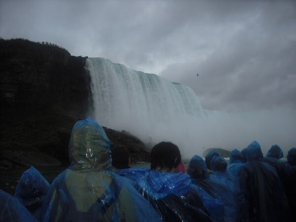 The next morning we rode the Maid of the Mist boat