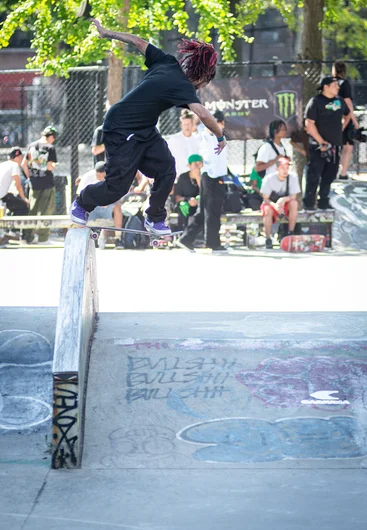 Jalen Willis Rides the Backside of the rainbow.

<!--damnamnyc2022day2-->