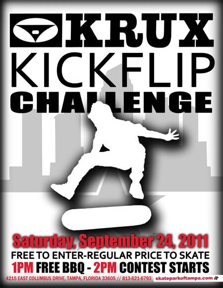 The Krux Kickflip Challenge