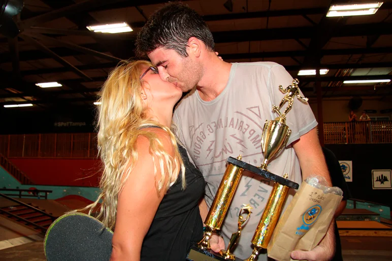 <!--andalewheelie-->

Eric Weingart took home 1st overall. That sure looks like a proud girlfriend right there! Way to go, Eric.