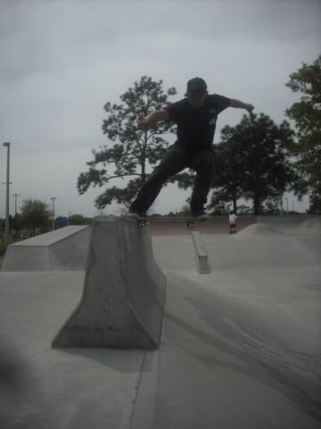 Cullen killing it with an ollie up to noseslide