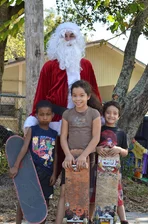 These four lucky kid