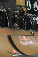 Dan Pensyl going up.