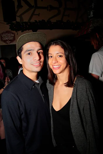 <!--toaweekend-->

The night started getting blurry around this point and we all had to wake up tomorrow to skate, so everyone started going home. Congrats again to Yonnie Cruz for going pro for Traffic! Here he is with his lady.?