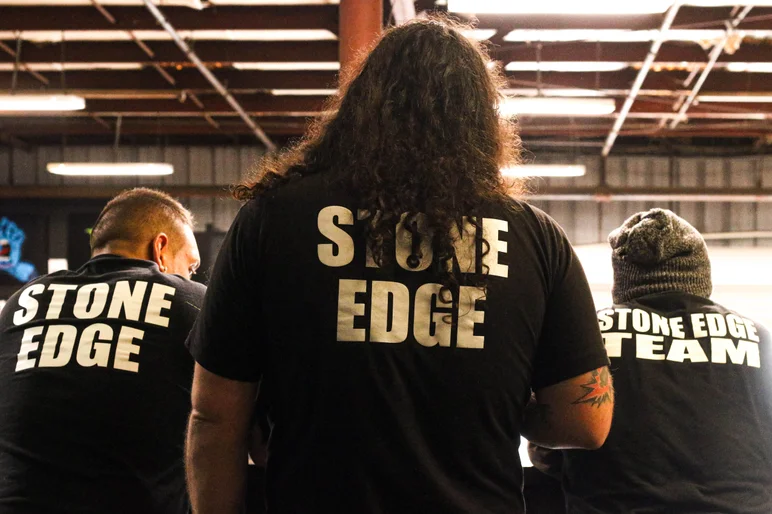 Hyped to see the Stone Edge crew repine’ in the stands
<!--onthespot21-->