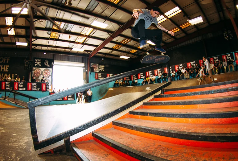 <!--cotc16-->

Members Only Jackets tied around your waist are the new fanny packs. Yonis Molina Fakie Flipped over the rail into the bank for John Montesi and Westside Skateshop.